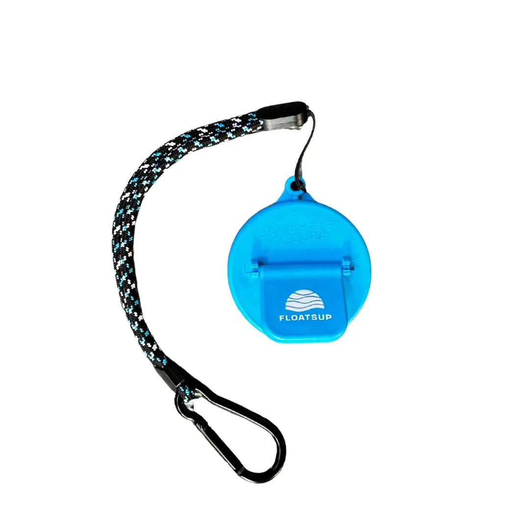 Floatsup Can Cover - Keep water out of your drinks! - With strap and carabiner - No lost can covers while paddle boarding and kayaking! Drinkware Handy Cup Plastic