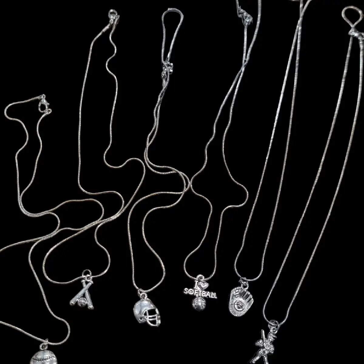 Baseball necklaces Baseball necklaces