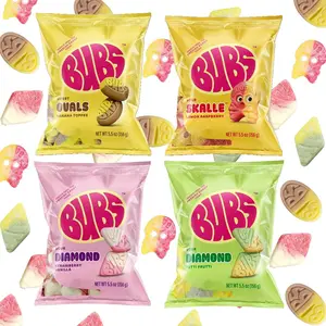 Swedish Bubs Diamond Strawberry Vanilla Ovals Banana Toffee Tutti Frutti Sour Skalle Lemon Raspberry 5.5oz 4 Pack Classic Nostalgic Sweet Sour Delight Traditional Swedish Candy Bonbon