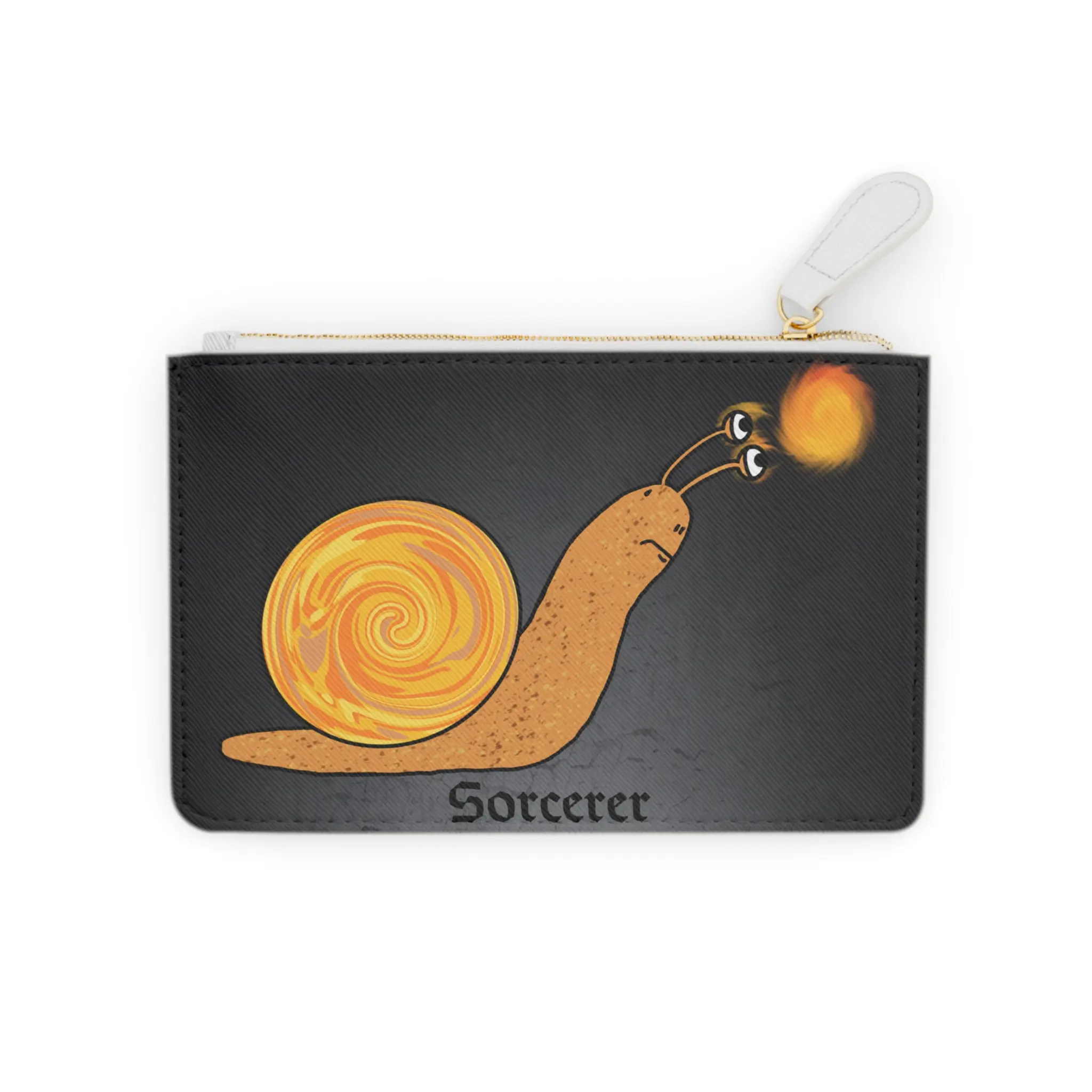 DND Small Dice Bag with Sorcerer Snail Design - Perfect for Dungeons and Dragons