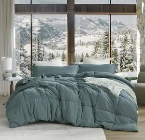 If My Bed Was a Hippo - Coma Inducer Oversized Comforter - Tanzania Teal