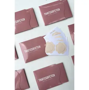 5 Pack Nipple Covers - Nude Flower