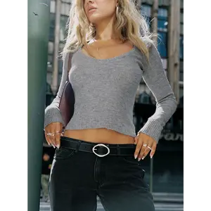 Elayna Sweater Grey Marle