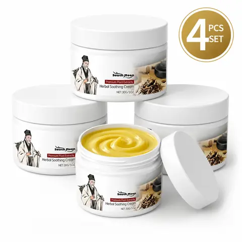 4pcs/2pcs Unisex Adult Botanical Herbal Anti-Itch Cream  - Body Care, Eczema Treatment, Sensitive-Safe, Easy-Absorbing, Portable Size, Redness Relief, Dermatitis & Allergy Support