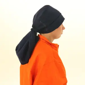 SparkDefy Flame-Resistant Welding Beanie Cap for People with Long Hair