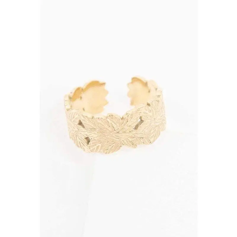 Wreath Adjustable Ring