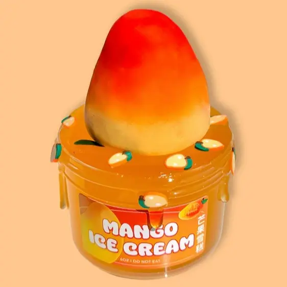 Mango Ice Cream Slime