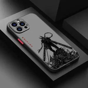 Chainsaw Man Denji & Power Matte Smartphone Casing, Cellphone Handheld Accessories for APPLE iPhone 17/16/15/14/13/12/11 Pro Max Plus Air, Camera Protection Cover with Screen Protector