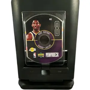 NBA PowerDeck Kobe Bryant Trading Card Black and Purple Mint Condition Official Collectible