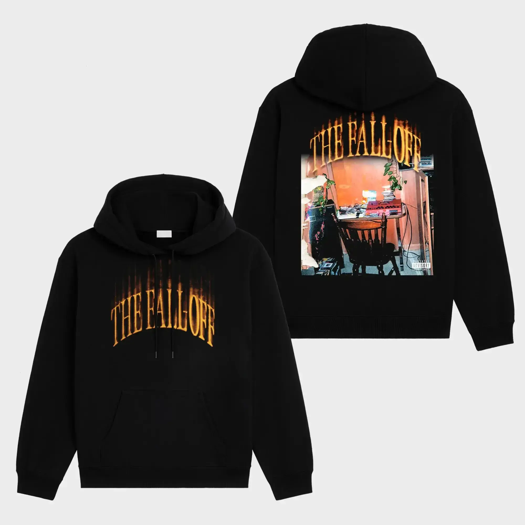 [FREE SHIP] Comfort Colors The Fall-Off - J. Cole 2026 Graphic Cover Premium Soft Hoodie, Disc 29, Disc 39 Hip-Hop Shirt, The Fall-Off Tour Merch, Jermaine Lamar Cole Fan Graphic Tee
