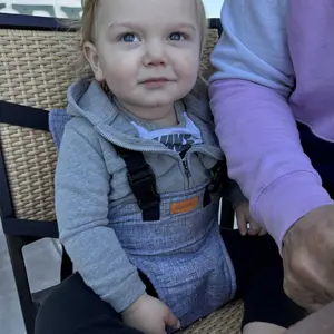 LIULIUBY Baby Travel Harness Seat - Super Compact High Chair for Babies - Lightweight & Ergonomic Carrier with Adjustable Straps - Perfect for Travel & Home Use