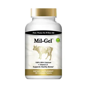 Mil-Gel Milk Calcium (120 Chewable Tablets)