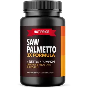 Supplement with Stinging Nettle and Pumpkin Seed Extract - Advanced 3X Formula - DHT Blocker Urinary Health and Prostate Support for Mens Health - Vegan, Non-GMO Capsules - 2 Month Supply, gift for him and her, mother dad lover gift