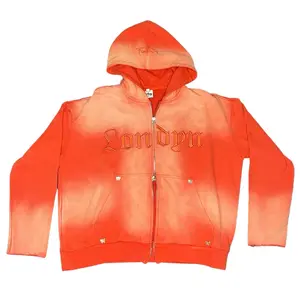 Londyn Chrome Orange Hoodie