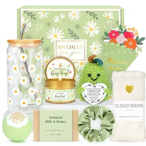 Unique Self Care Gift Basket for Women| Birthday Cheer Up Pick Me Up Gift Set for Best Friend, Sister, Teen Girls & Her Inspirational