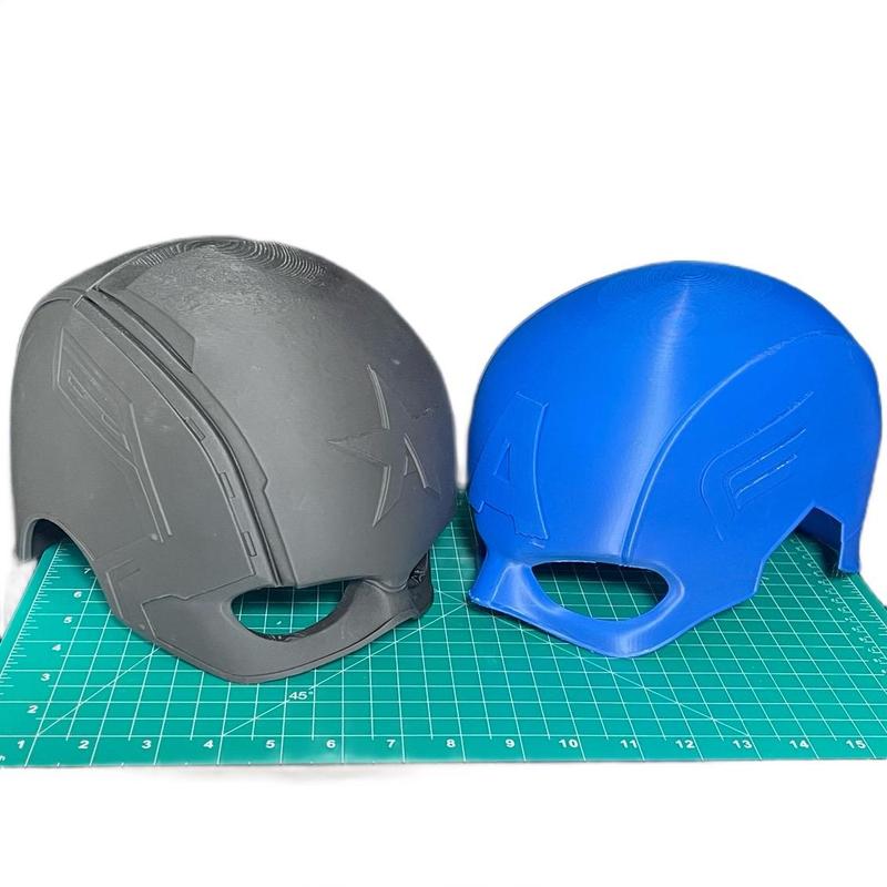 Captain America inspired-design Cosplay Adult Helmet Accessories Mask, 3D Plastic Helmet