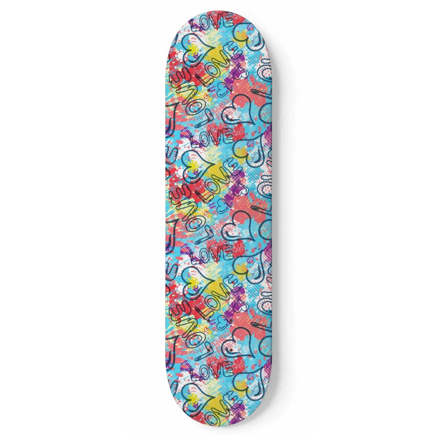 Graffiti Love | Skateboard Wall Art