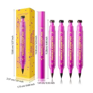 SummerVibes Waterproof Freckles Pen, Dual End Freckle Stamp Eyeliner for Natural Realistic Freckles Makeup, Long Lasting Sweat Proof Cosmetic, Easy Makeup Tool, Graduation & Mother’s Day Gifts