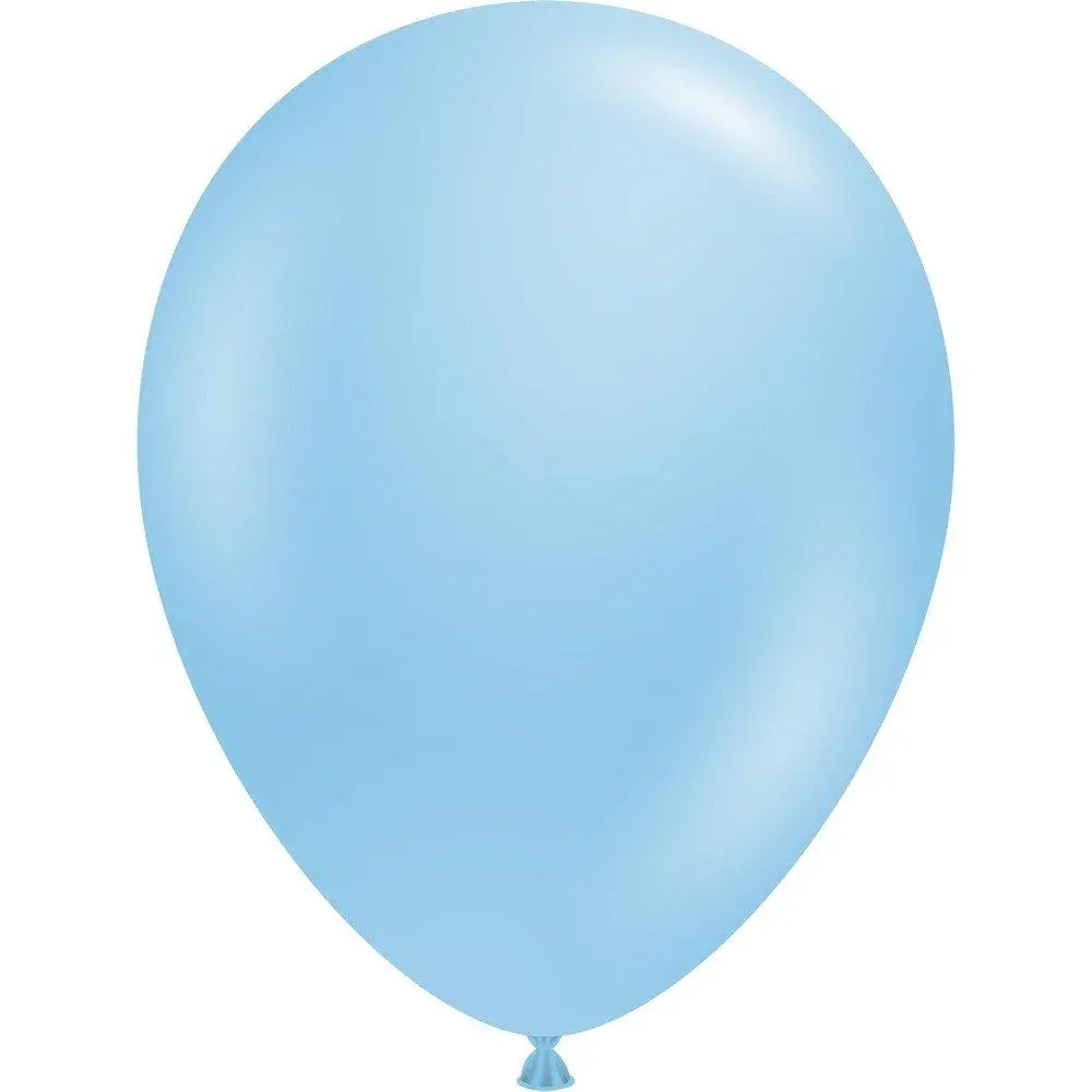 Tuftex Baby Blue - Professional Latex Balloons Tuftex Baby Blue - Professional Latex Balloons