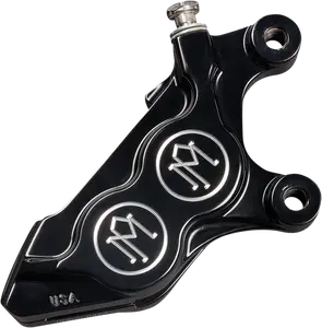 PERFORMANCE MACHINE (PM) 4-Piston Front Brake Caliper - Right - 11.8"
