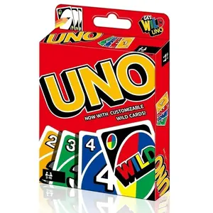 Uno Flip Card Game, Mattel Games Wildcard Uno, Fun Family Party Game, Engaging Uno Flip Design, Perfect for Parties and Gatherings