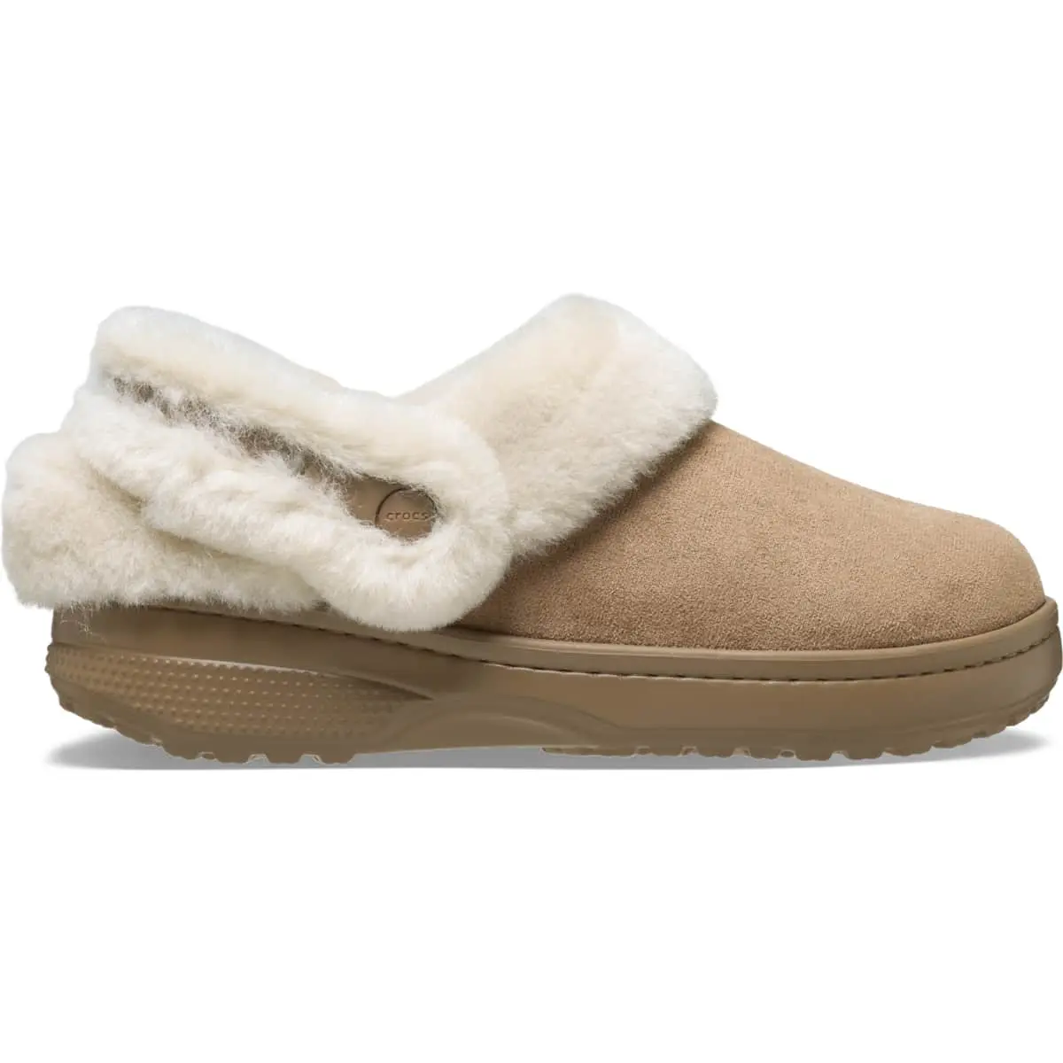 Crocs Kids' Unfurgettable Vegan Suede Lined Clogs