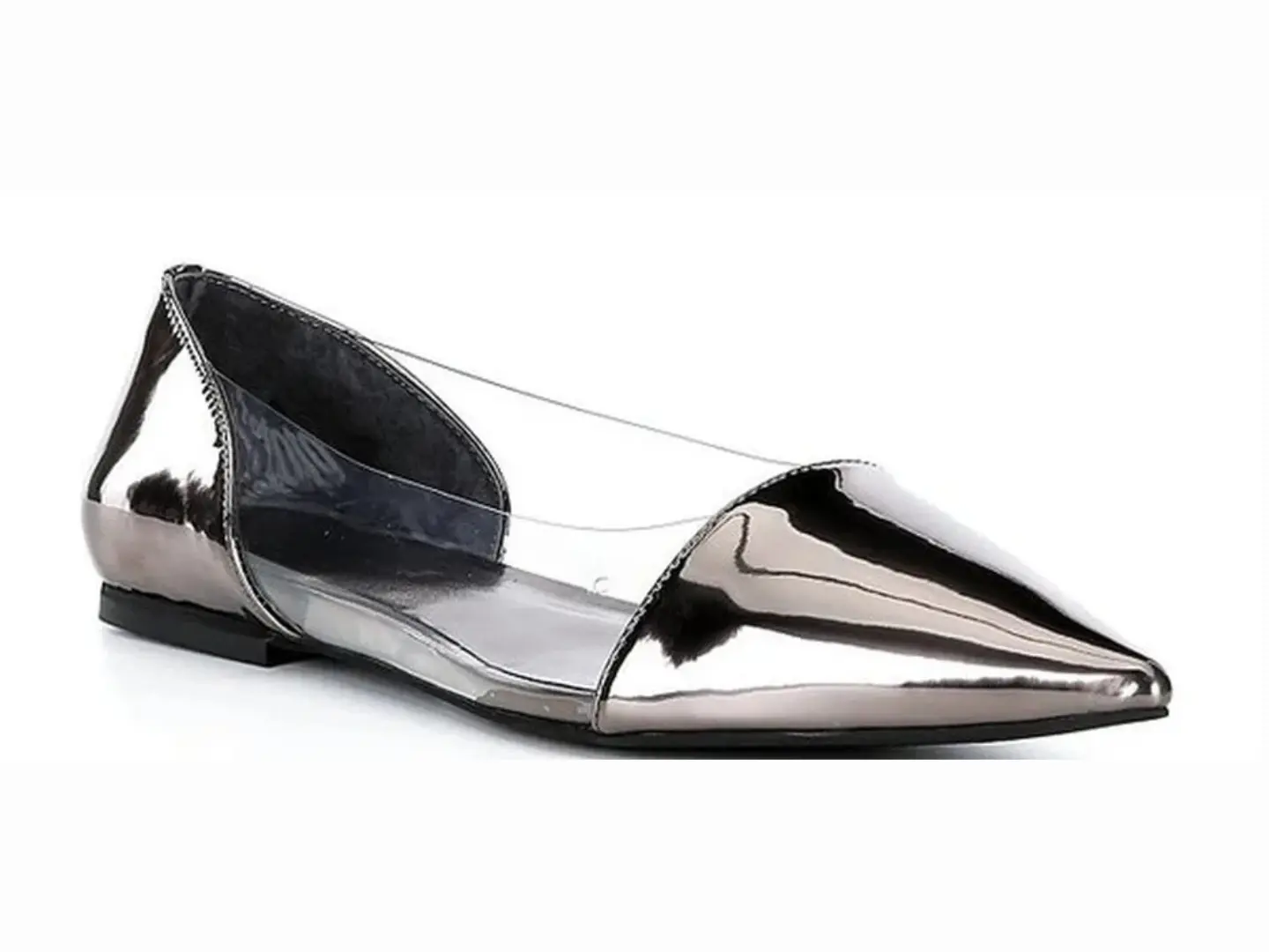 Jeffrey Campbell: Stealthy in Pewter/Clear