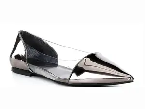 Jeffrey Campbell: Stealthy in Pewter/Clear