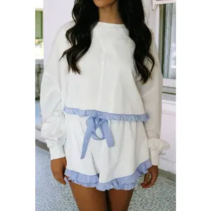 Ruffled Two Piece Set