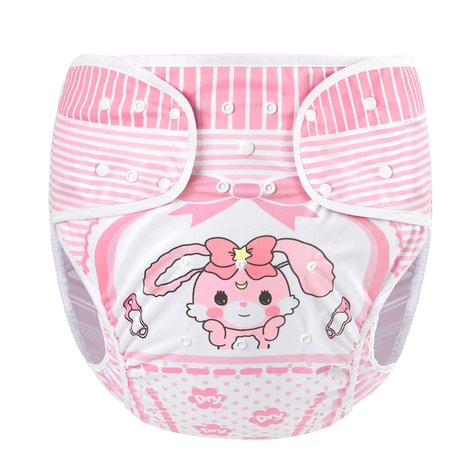 Littleforbig Washable Adjustable Reusable Waterproof Cloth Adult Diaper Wrap Cover - Baby Usagi
