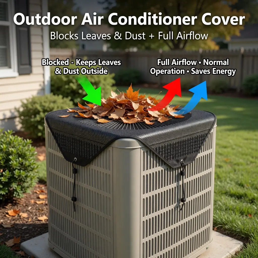 1PC Outdoor AC Top Ventilation Network Cover - Waterproof, Durable, Ac Covers for Outside, Water Resistant, Water Resistant Cover