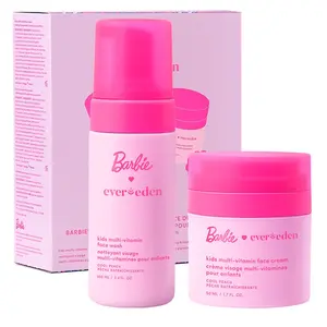 Evereden – Happy Face Duo x Barbie | Kids Multi-Vitamin Face Wash & Face Cream | Limited Edition Set Evereden – Happy Face Duo x Barbie | Kids Multi-Vitamin Face Wash & Face Cream | Limited Edition Set
