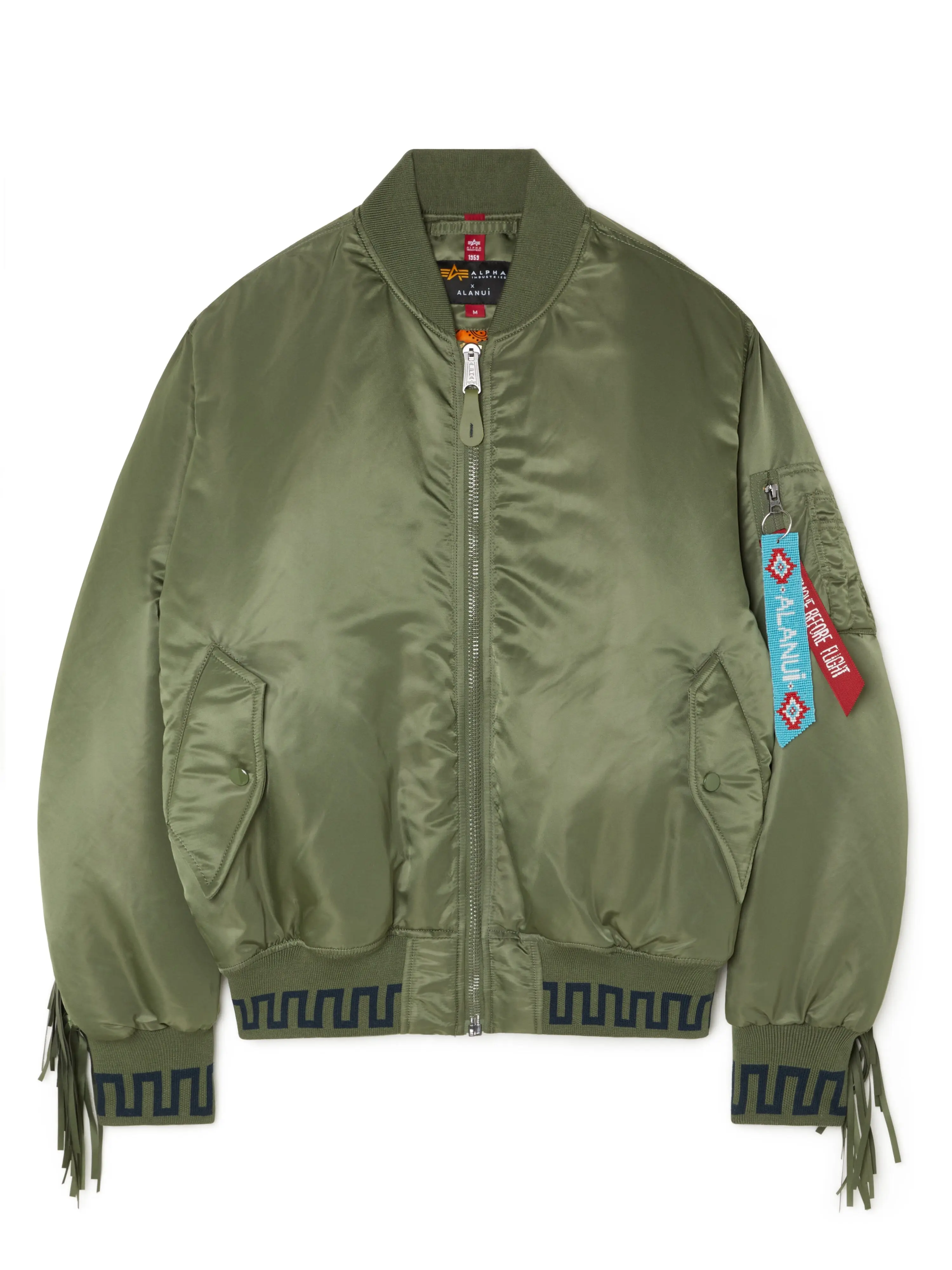 ALANUI X ALPHA INDUSTRIES MA-1 JACKET