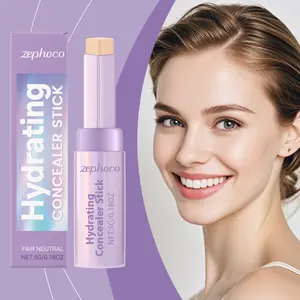 Zephoco Ivory Contouring & Concealer Stick Cosmetic - Natural, Moisturizing, Lightweight Makeup Product for Face Center Highlighting & Long-Lasting Color Contouring, Makeup Products