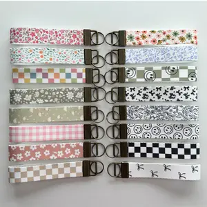 Key Fob Wristlet | Antique Brass Hardware | Stylish & Functional