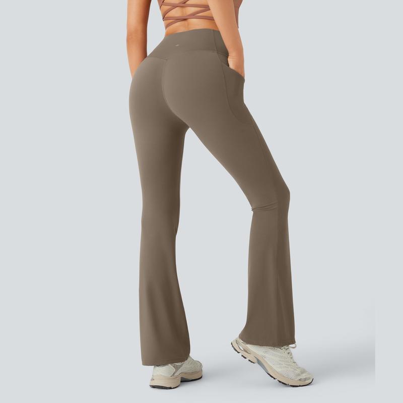 Halara UltraSculpt High Waisted Tummy Control Pocket Shaping Yoga Bootcut Leggings Halara UltraSculpt High Waisted Tummy Control Pocket Shaping Yoga Bootcut Leggings