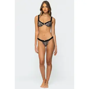 Deeva Leopard Bikini Bottom