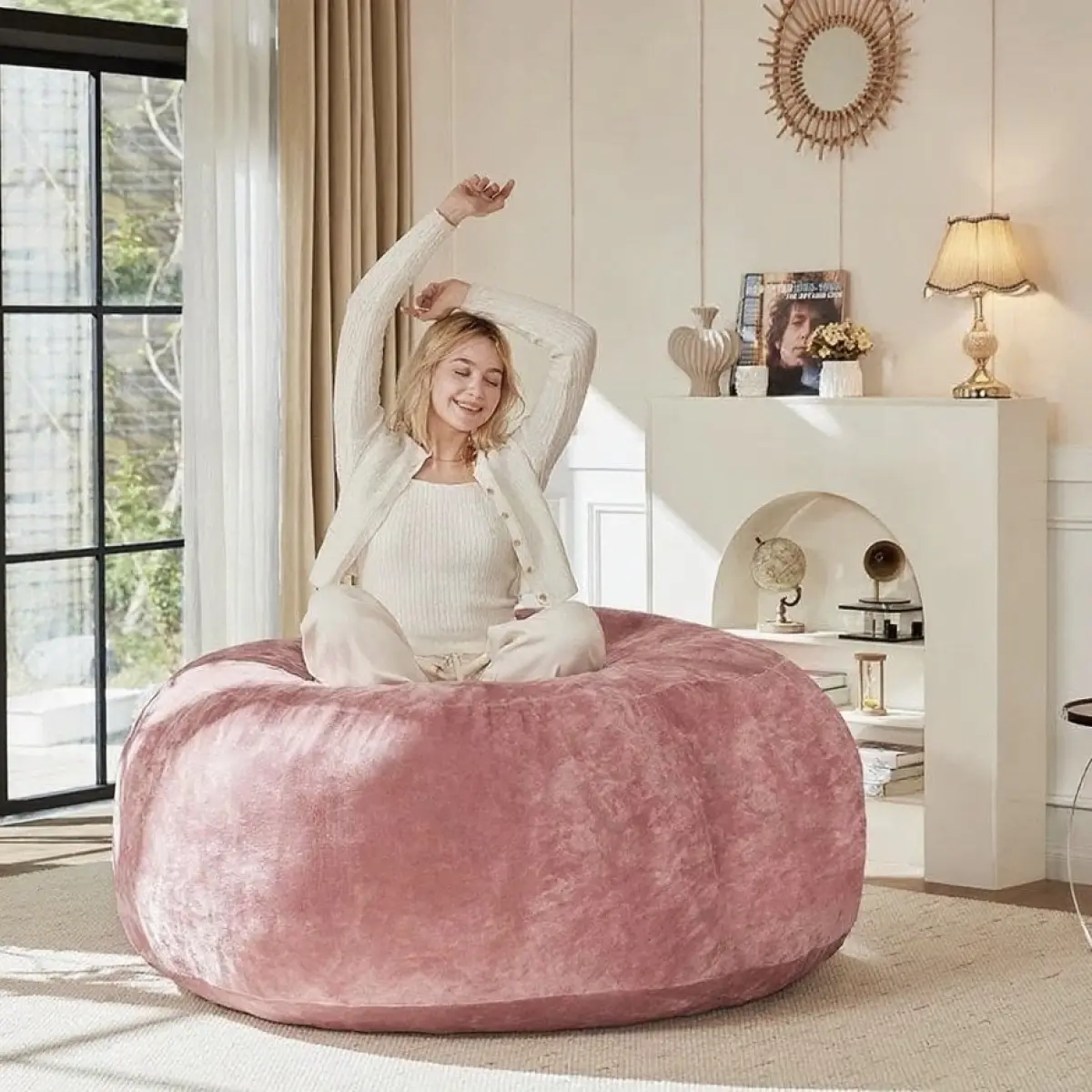 ali express bean bag sofa - TikTok Shop
