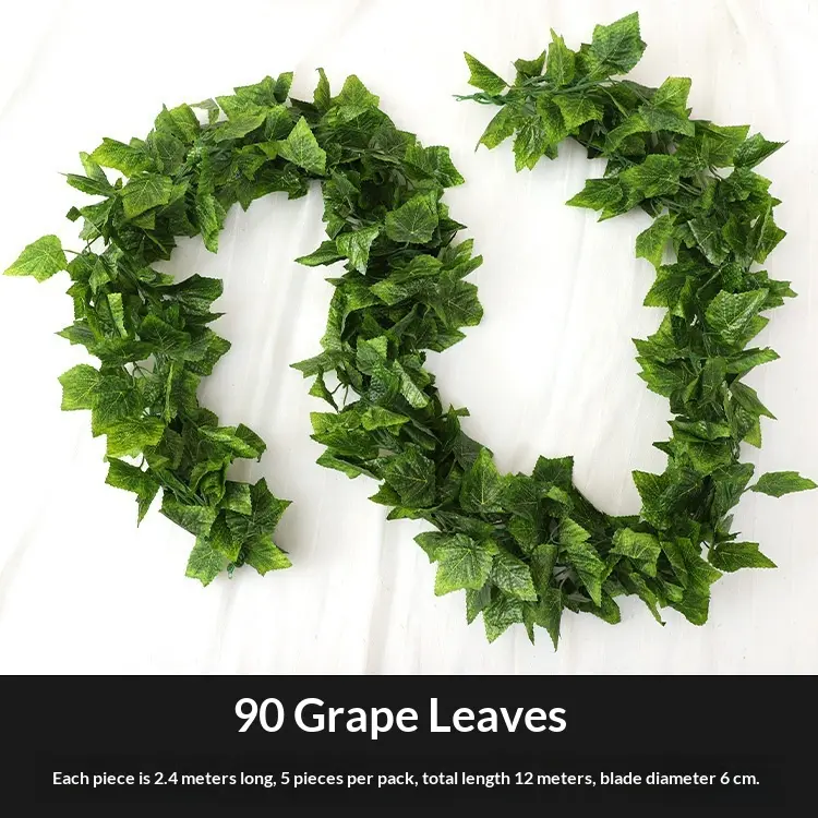 450 grape leaves, 5 strands, approximately 12M