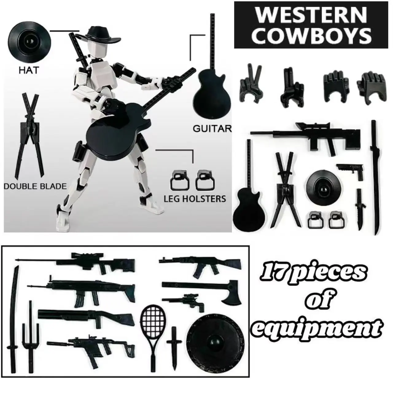 Completed Titan 13 Action Figure Set, Full Jointed Realistic Dolls, Articulating Figurine, Articulated Figures, Perfect for Stop Motion Animation, Game Collector's Desk Decor Gift