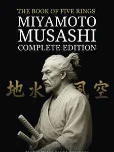 Miyamoto Musashi The Book of Five Rings Complete Edition Soft Cover Classic Strategy and Combat Guide for Martial Artists