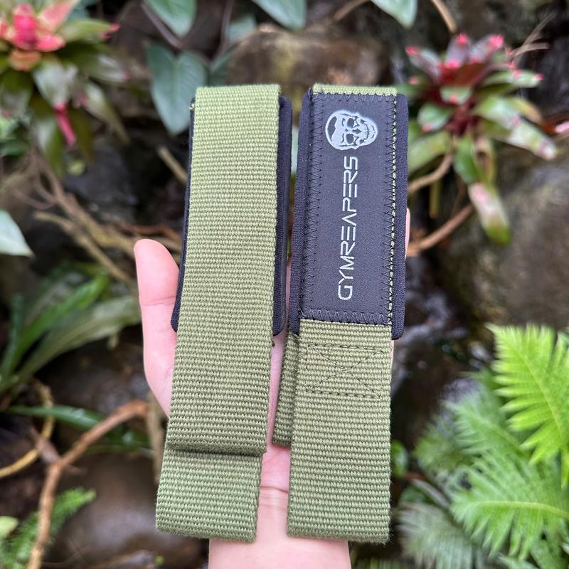 Gymreapers Wrist Straps | Multicolors | Heavy-Duty Grip & Support for Strength Training, Powerlifting & Weightlifting | Durable & Adjustable for Maximum Performance