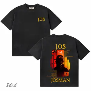 Comfort Colors Josman J.O.$ Album Graphic T-Shirt, French Rap Hip Hop Tee, Cinematic Poster Vintage Aesthetic Streetwear Unisex