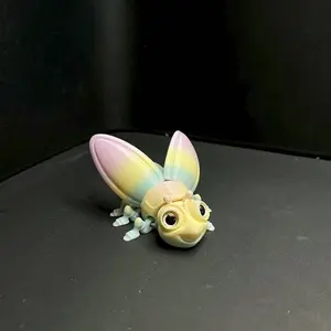 3D Printed Magnetic Firefly Joint Wings Moving Animal Model, Realistic Simulation Toy, New Arrival, Cross-Border Newest Item