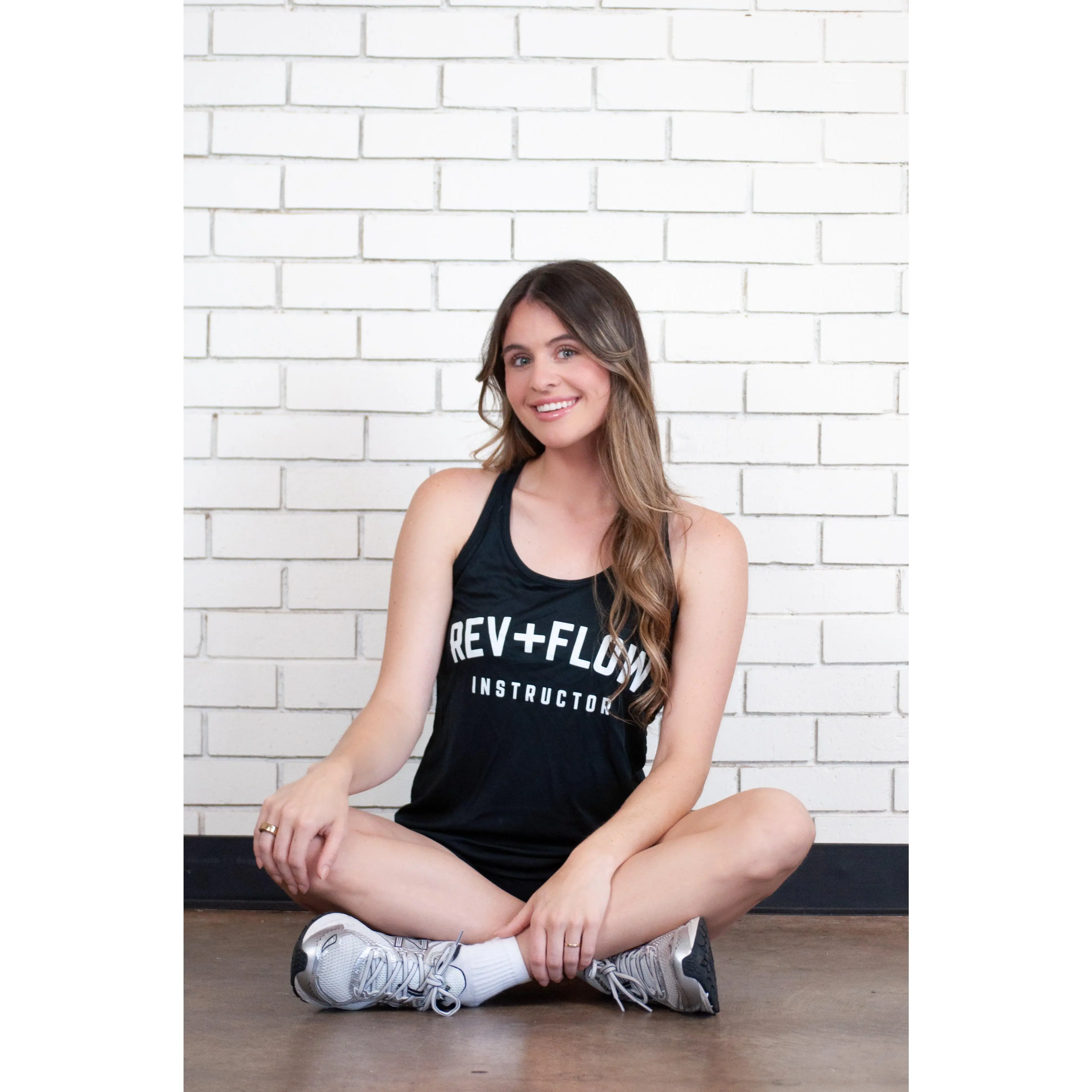 REV+FLOW Instructor Women's Performance Racerback Tank