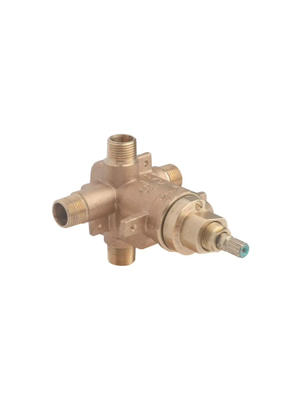 Symmons 262BODY Temptrol Bronze Finish Tub & Shower Valve Body for Bathroom, Featuring Smooth Curves