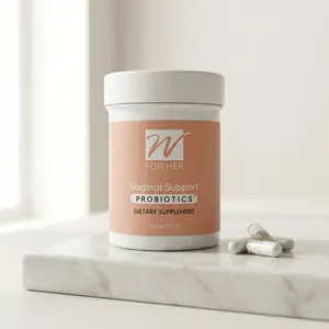 W For Her Daily Probiotic for Women – 30 Capsules – 12 Billion CFU – Supports Feminine Wellness & Digestive Health – Dietary Supplement