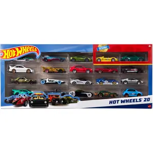 Set of 20 Toy Sports & Race Cars in