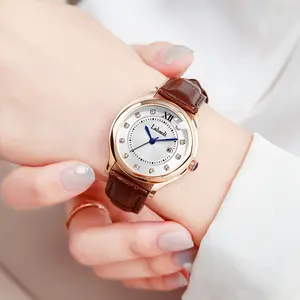 Balloon Series Light Luxury Men's Wristwatch with Calendar and Butterfly Clasp for Couples