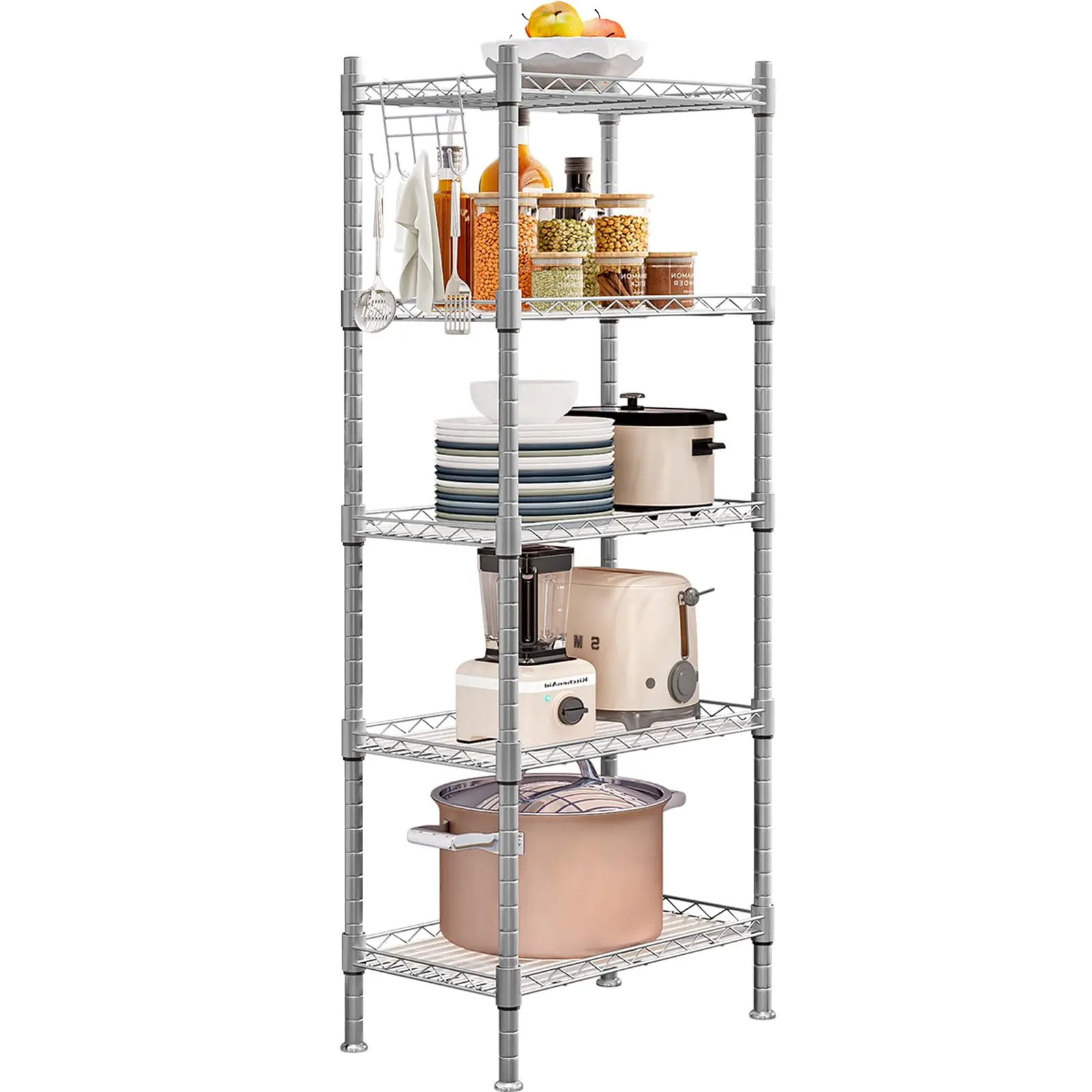 5-Tier Silver